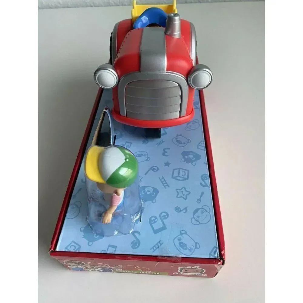 Cocomelon Musical Tractor w/ Sounds Old McDonald Had A Farm‎ Song Toy Figure New